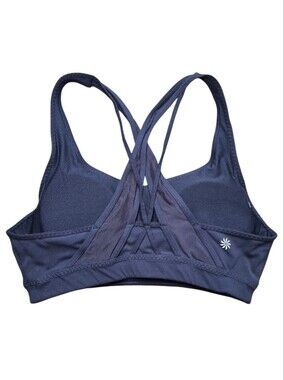 Athleta Deep Navy Crisscross Back Sports Bra